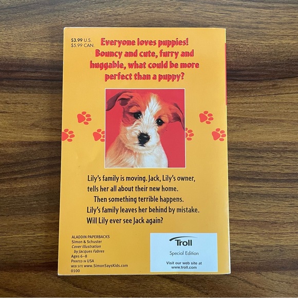 Lily The Lost Puppy Book Puppy Friends #2 - Picture 2 of 6